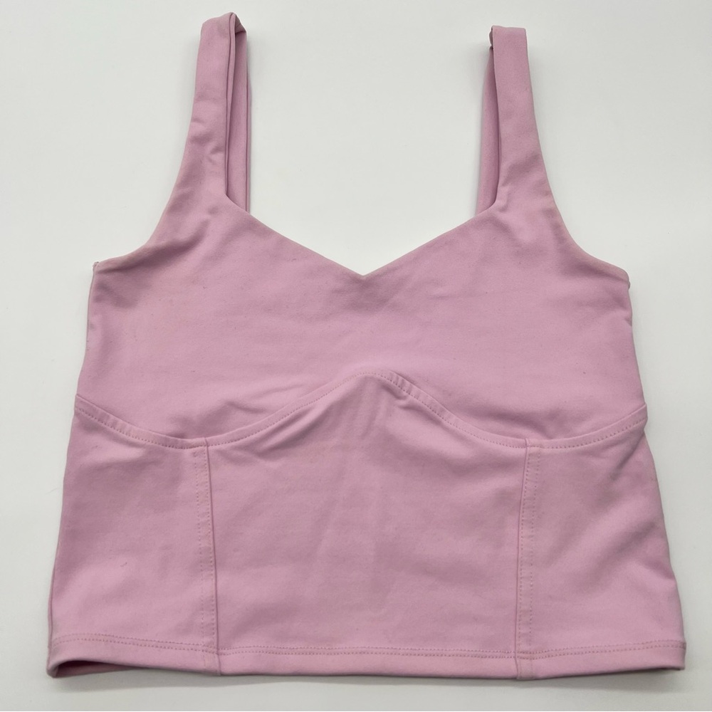 Abercrombie & Fitch Women’s Soft Collection Light Pink Crop Top Size XS